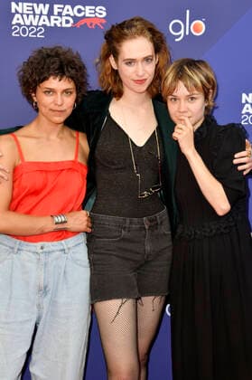 Naemi Florenz, Lia von Blarer and Lea Drinda at the Bunte New Faces Awards Film 2022 at the Delphi Filmpalast Berlin, 23 06 2022 Foto:xN.xKubelkax xFuturexImage