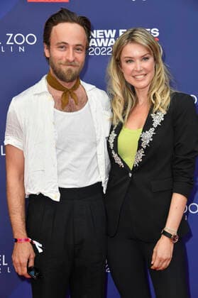 Cecil von Renner and Nina Ensmann at the Bunte New Faces Awards Film 2022 at the Delphi Filmpalast Berlin, 23 06 2022 Foto:xN.xKubelkax xFuturexImage