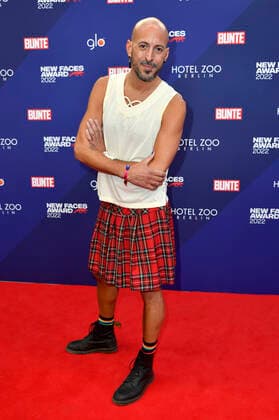Jakob M Erwa at the Bunte New Faces Awards Film 2022 at the Delphi Filmpalast Berlin, 23 06 2022 Foto:xN.xKubelkax xFuturexImage