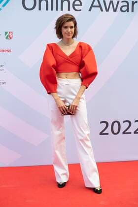 Marie NASEMANN, actress, red carpet, red carpet show, Grimme Online Awards 2022 ceremony on 23 06 2022 at Flora Koeln,