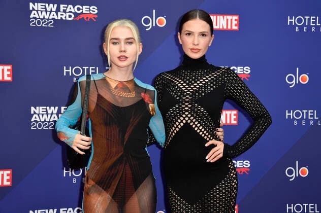 Luca Lorenz and Anita Schaller at the Bunte New Faces Awards Film 2022 at the Delphi Filmpalast Berlin, 23 06 2022 Foto:xN.xKubelkax xFuturexImage