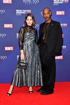 Ruby O Fee with company at the Bunte New Faces Awards Film 2022 at the Delphi Filmpalast Berlin, 23 06 2022 Foto:xN.xKubelkax xFuturexImage