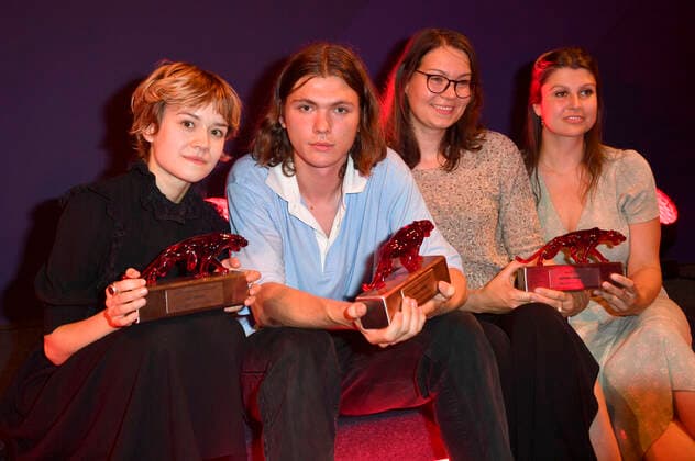 Lea Drinda, Milan Herms, Britta Strampe and Laura Klippel at the Bunte New Faces Awards Film 2022 at the Delphi Filmpalast Berlin, 23 06 2022 Foto:xN.xKubelkax xFuturexImage