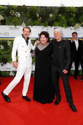 German Film Award 2022 on the red carpet at the Lola German Film Award 2021 ceremony at the Palais am Funkturm in Messe Berlin Copyright: xEventpressxGolejewskix