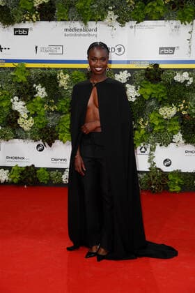 German Film Award 2022 on the red carpet at the Lola German Film Award 2021 ceremony at the Palais am Funkturm in Messe Berlin Copyright: xEventpressxGolejewskix