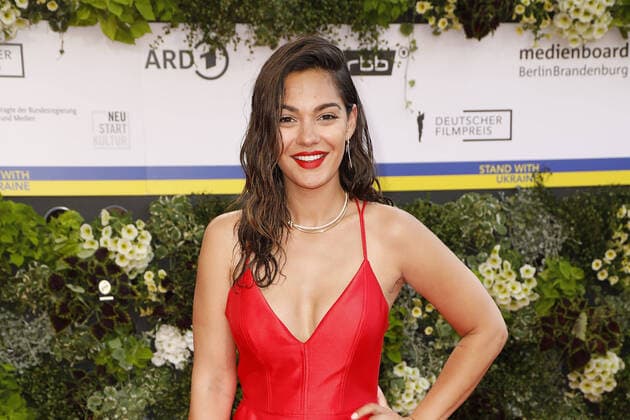 Nilam Farooq arriving for the German Film Award ceremony on 24 06 2022 in Berlin German Film Award 2022 in Berlin Arrival Red Carpet