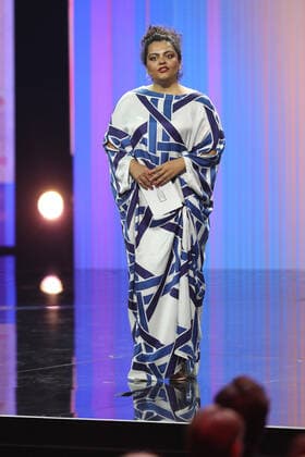 German Film Award 2022 Laudator BEST CHILDRENS FILM Sara Fazilat at the Lola German Film Award 2022 ceremony at the Palais am Funkturm in Berlin 24 06 2022 Copyright: xEventpressx