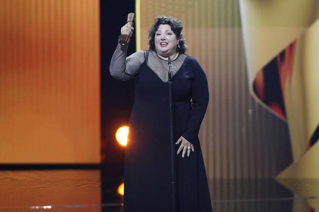 German Film Award 2022 Laureate BEST FEMALE PRINCIPAL Meltem Kaptan RABIYE KURNAZ AGAINST GEORGE W BUSH at the Lola German Film Award 2022 ceremony at the Palais am Funkturm in Berlin 24 06 2022 Copyright: xEventpressx