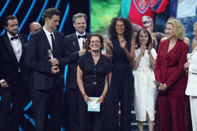 German Film Award 2022 Laureate in VISITORSTÄRKSTER FILM THE SCHOOL OF MAGICAL ANIMALS at the award ceremony of the Lola German Film Award 2022 at the Palais am Funkturm in Berlin 24 06 2022 Copyright: xEventpressx