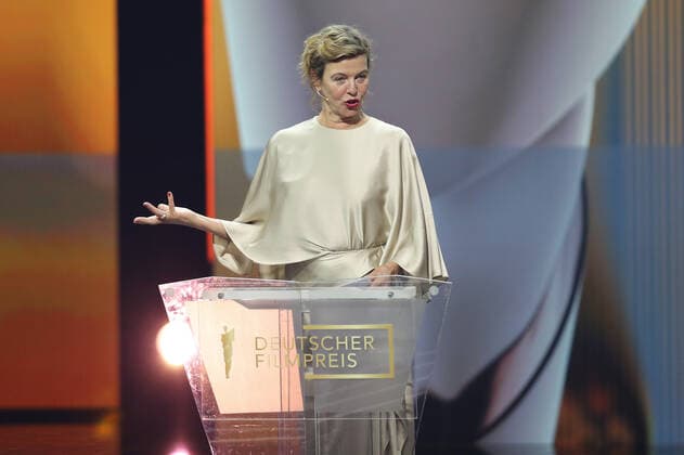 German Film Award 2022 Laudator HONORARY Margarita Broich at the Lola German Film Award 2022 ceremony at the Palais am Funkturm in Berlin 24 06 2022 Copyright: xEventpressx
