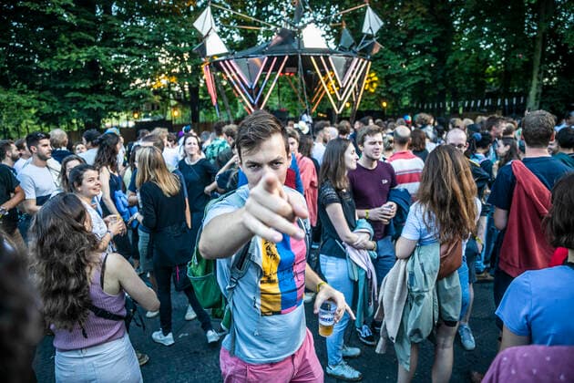 Illustration picture shows the first day of the Couleur Cafe music festival in Brussels, Friday 24 June 2022. The 31st edition of the festival is taking place from June 24th to June 26th.  HATIMxKAGHAT 36611158