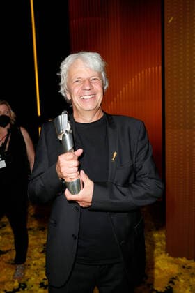 German Film Award 2022 Andreas Dresen at the party at the Lola German Film Award 2021 ceremony at the Palais am Funkturm in Messe Berlin Copyright: xEventpressxGolejewskix