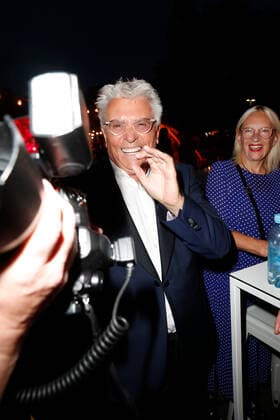 German Film Award 2022 Henry Hübchen at the party at the Lola German Film Award 2021 ceremony at the Palais am Funkturm in Messe Berlin Copyright: xEventpressxGolejewskix