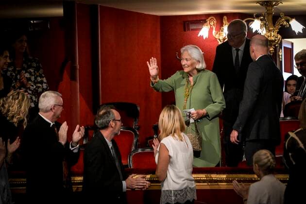LIEGE, BELGIUM - JUNE 24 : Royale visit of Their Majesties King Albert II, Queen Paola and Princesse Astrid at the OpÃ ra royal de Wallonie-Liege for a concert celebrating the Belgo-Italian friendship on June 24, 2022 in Liege, Belgium, 24 06 2022 ( Royale visit at the Belgo-Italian friendship Concert PhotoNews Panoramic  PhotoNews Panoramic