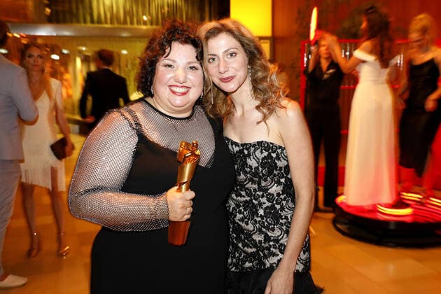 Meltem Kaptan with her sister Perya Kaptan at the German Film Award Lola Aftershow Party on 24 06 2022 in Berlin German Film Award 2022 in Berlin Lola Aftershow Party