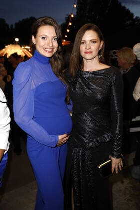 Julia Hartmann and Jennifer Ulrich at the German Film Award Lola Aftershow Party on 24 06 2022 in Berlin German Film Award 2022 in Berlin Lola Aftershow Party