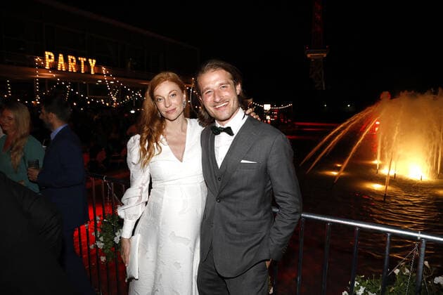 Marleen Lohse and her husband Max at the German Film Award Lola Aftershow Party on 24 06 2022 in Berlin German Film Award 2022 in Berlin Lola Aftershow Party
