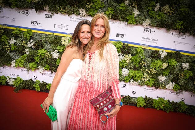 German Film Award 2022 Alexandra Neldel with Esther Schweins German Film Award 2022 ceremony at the Palais am Funkturm in Berlin Copyright: xEventpressxFuhrx