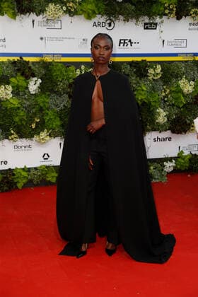 German Film Award 2022 Lorna Ishema on the red carpet at the Lola German Film Award 2021 ceremony in the Palais am Funkturm at Messe Berlin Copyright: xEventpressxGolejewskix