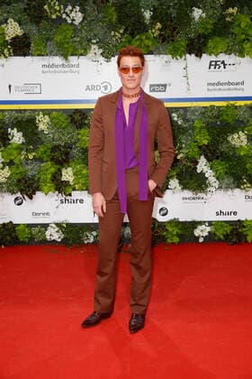 German Film Award 2022 Daniel Donskoy on the red carpet at the Lola German Film Award 2021 ceremony at the Palais am Funkturm in Messe Berlin Copyright: xEventpressxGolejewskix