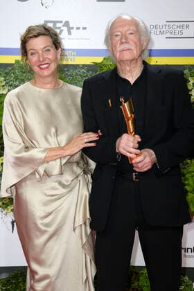Margarita Broich and Jürgen Jürges at the 72 German Film Awards 2022 ceremony at the Palais am Funkturm in Messe Berlin Berlin, 24 06 2022 Foto:xF.xKernx xFuturexImage