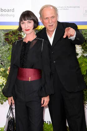 Ulrich Tukur with wife Katharina John at the 72 German Film Awards 2022 ceremony at the Palais am Funkturm in Messe Berlin Berlin, 24 06 2022 Foto:xF.xKernx xFuturexImage