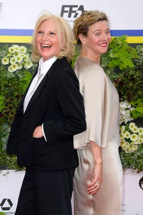 Maren Kroymann and Margarita Broich at the 72 German Film Awards 2022 ceremony at the Palais am Funkturm in Messe Berlin Berlin, 24 06 2022 Foto:xF.xKernx xFuturexImage