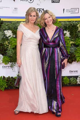 Gesine Cukrowski and Ann Kathrin Kramer at the 72 German Film Awards 2022 ceremony at the Palais am Funkturm in Messe Berlin Berlin, 24 06 2022 Foto:xF.xKernx xFuturexImage