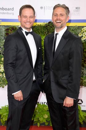 Vinzenz Kiefer and Axel Schreiber at the 72 German Film Awards 2022 ceremony at the Palais am Funkturm in Messe Berlin Berlin, 24 06 2022 Foto:xF.xKernx xFuturexImage