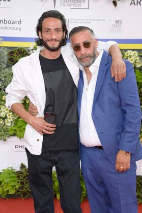 Burak Yigit and Kida Khodr Ramadan at the 72 German Film Awards 2022 ceremony at the Palais am Funkturm in Messe Berlin Berlin, 24 06 2022 Foto:xF.xKernx xFuturexImage