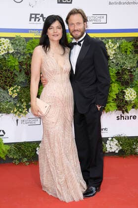 Jasmin Tabatabai and Andreas Pietschmann at the 72 German Film Awards 2022 ceremony at the Palais am Funkturm in Messe Berlin Berlin, 24 06 2022 Foto:xF.xKernx xFuturexImage