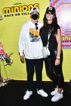 June 26, 2022, Mexico City, Mexico City, Mexico: June 26, 2022, Mexico City, Mexico: Cecilia Galeano accompanied by her son attend at the red carpet of Minions: The Rise of Gru film premiere at Cinemex Antara. on June 26, 2022 in Mexico City, Mexico. Mexico City Mexico - ZUMAe321 20220626_zia_e321_001 Copyright: xCarlosxTischlerx xEyepixxGroupx