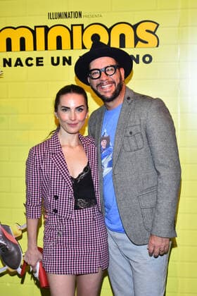 June 26, 2022, Mexico City, Mexico City, Mexico: June 26, 2022, Mexico City, Mexico: Faisy and Iratxe Beorlegui attend at the red carpet of Minions: The Rise of Gru film premiere at Cinemex Antara. on June 26, 2022 in Mexico City, Mexico. Mexico City Mexico - ZUMAe321 20220626_zia_e321_023 Copyright: xCarlosxTischlerx xEyepixxGroupx