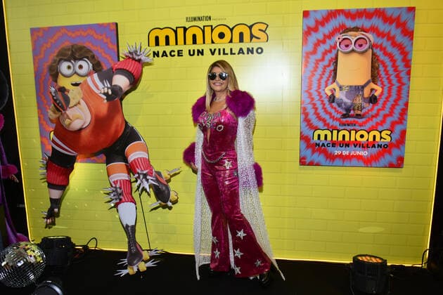 June 26, 2022, Mexico City, Mexico City, Mexico: June 26, 2022, Mexico City, Mexico: Itati Cantoral attends at the red carpet of Minions: The Rise of Gru film premiere at Cinemex Antara. on June 26, 2022 in Mexico City, Mexico. Mexico City Mexico - ZUMAe321 20220626_zia_e321_037 Copyright: xCarlosxTischlerx xEyepixxGroupx