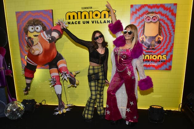 June 26, 2022, Mexico City, Mexico City, Mexico: June 26, 2022, Mexico City, Mexico: Itati Cantoral and her daughter Maria ItatoÂ­ Cruz Cantoral attend at the red carpet of Minions: The Rise of Gru film premiere at Cinemex Antara. on June 26, 2022 in Mexico City, Mexico. Mexico City Mexico - ZUMAe321 20220626_zia_e321_045 Copyright: xCarlosxTischlerx xEyepixxGroupx