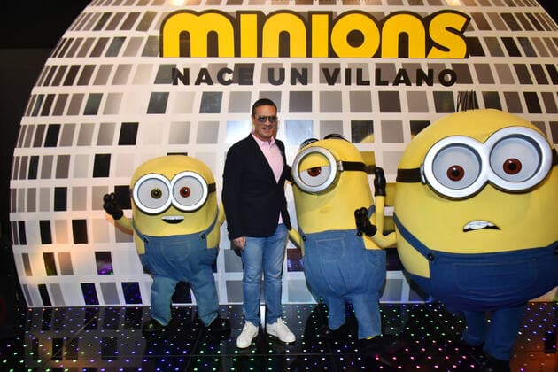 June 26, 2022, Mexico City, Mexico City, Mexico: June 26, 2022, Mexico City, Mexico: Francisco Zea attends at the red carpet of Minions: The Rise of Gru film premiere at Cinemex Antara. on June 26, 2022 in Mexico City, Mexico. Mexico City Mexico - ZUMAe321 20220626_zia_e321_051 Copyright: xCarlosxTischlerx xEyepixxGroupx