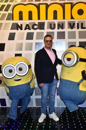 June 26, 2022, Mexico City, Mexico City, Mexico: June 26, 2022, Mexico City, Mexico: Francisco Zea attends at the red carpet of Minions: The Rise of Gru film premiere at Cinemex Antara. on June 26, 2022 in Mexico City, Mexico. Mexico City Mexico - ZUMAe321 20220626_zia_e321_052 Copyright: xCarlosxTischlerx xEyepixxGroupx