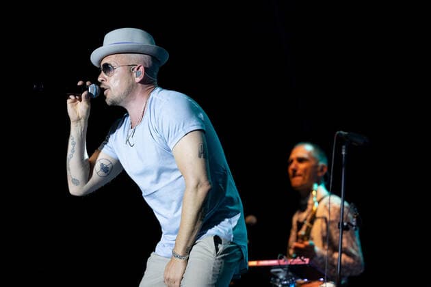 26 6 2022 Donauinselfest 2022 26 6 2022 Singer and rapper Jan Delay on stage at his concert in Vienna Vienna