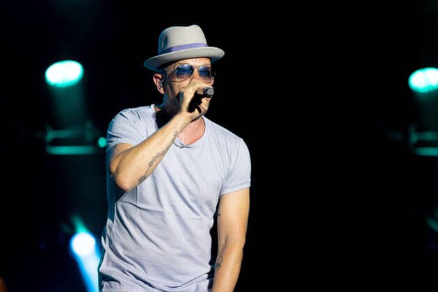 26 6 2022 Donauinselfest 2022 26 6 2022 Singer and rapper Jan Delay on stage at his concert in Vienna Vienna