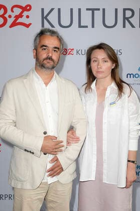 Mehmet Bahadir Er and Maryna Er Gorbach at the extraordinary award ceremony of the B Z Culture Award 2022 at the Kino International Berlin, 26 06 2022 Foto:xF.xKernx xFuturexImage