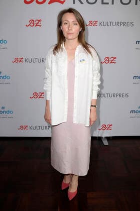 Maryna Er Gorbach at the extraordinary award ceremony of the B Z Culture Prize 2022 at the Kino International Berlin, 26 06 2022 Foto:xF.xKernx xFuturexImage