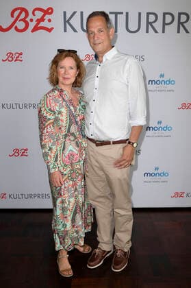 Marion Kracht and Klaus Peter Grap at the extraordinary award ceremony of the B Z Kulturpreis 2022 at the Kino International Berlin, 26 06 2022 Foto:xF.xKernx xFuturexImage