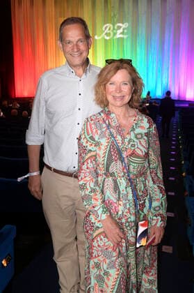 Klaus Peter Grap and Marion Kracht at the extraordinary award ceremony of the B Z Kulturpreis 2022 at the Kino International Berlin, 26 06 2022 Foto:xF.xKernx xFuturexImage