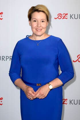 Franziska Giffey at the extraordinary award ceremony of the B Z Kulturpreis 2022 at the Kino International Berlin, 26 06 2022 Foto:xF.xKernx xFuturexImage