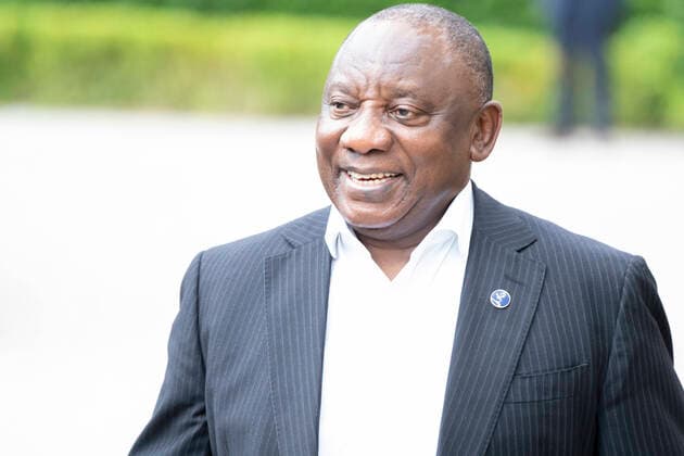48. G7-Gipfel auf Schloss Elmau 2022 48th G7 Summit at Castle Elmau 2022 - Cyril Ramaphosa, Präsident von Südafrika;48. G7-Gipfel auf Schloss Elmau 2022 48th G7 Summit at Castle Elmau 2022 - Cyril Ramaphosa, Präsident von Südafrika, Elmau Bayern Deutschland Schloss Elmau *** 48th G7 Summit at Castle Elmau 2022 48th G7 Summit at Castle Elmau 2022 Cyril Ramaphosa, President of South Africa 48th G7 Summit at Castle Elmau 2022 48th G7 Summit at Castle Elmau 2022 Cyril Ramaphosa, President of South Africa, Elmau Bavaria Germany Castle Elmau