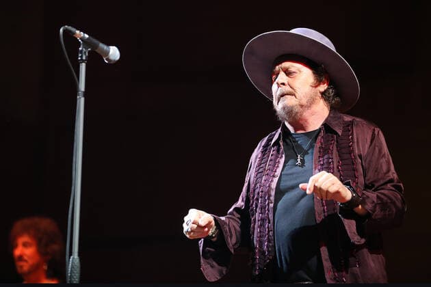 Zucchero performs in Zagreb, Croatia Italian singer Zucchero Fornaciari performs during a concert at Vatroslav Lisinski Concert Hall, in Zagreb, Craotia, on June 28, 2022. LukaxStanzl PIXSELL
