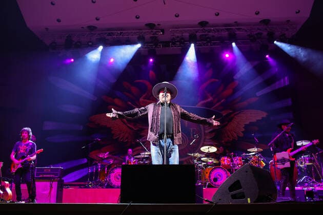 Zucchero performs in Zagreb, Croatia Italian singer Zucchero Fornaciari performs during a concert at Vatroslav Lisinski Concert Hall, in Zagreb, Craotia, on June 28, 2022. LukaxStanzl PIXSELL