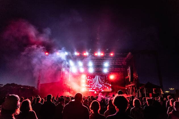 Soft As Snow live at Roskilde Festival 2022, Roskilde, Denmark Roskilde, Denmark. 28th, June 2022. The Norwegian duo Soft as Snow performs a live concert during the Danish music festival Roskilde Festival 2022 in Roskilde. Roskilde Denmark  Copyright: xGonzalesxPhoto ErlingxBrodersenx