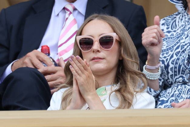 . 29 06 2022. London, United Kingdom. Rose Ayling-Ellis on day three of the Wimbledon Tennis Championships in London.  xStephenxLockx xi-Imagesx IIM-23562-0029