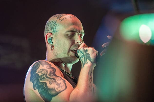 Gemitaiz on stage during Gemitaiz Summer Tour 2022, Italian singer Music Concert in Padua, Italy, June 28 2022  Copyright: xAlessioxMarinix xipa-agency.netx xx 0